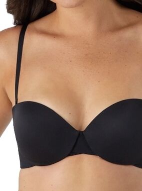 Maidenform Black Convertible T-Shirt Bra 36B 5 Way Straps